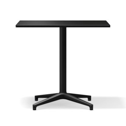 Bistro Table Indoor, Rechteckig (640x796 mm), Furnier Eiche dunkel