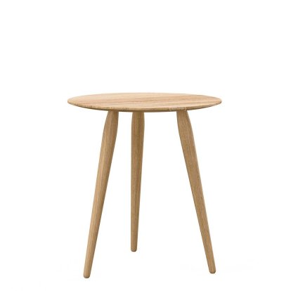 PLAYround Holz Tisch, Eiche natur geölt, ø 45 cm, Eiche natur geölt, 50 cm