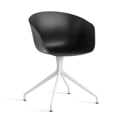 About A Chair AAC 20 Drehstuhl, Black 2.0, Aluminium weiß pulverbeschichtet