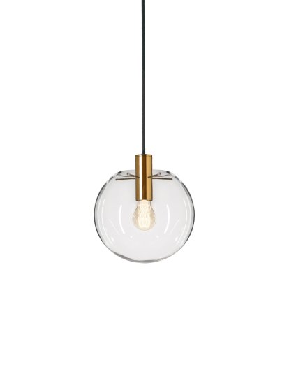 Selene Pendelleuchte Messing, 25 cm