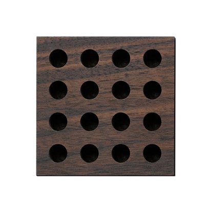 Meterware Accessoires, Lochblock, Nussbaum