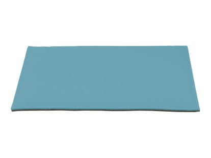 Sitzauflage für Ulmer Hocker, Mit Polster, aqua