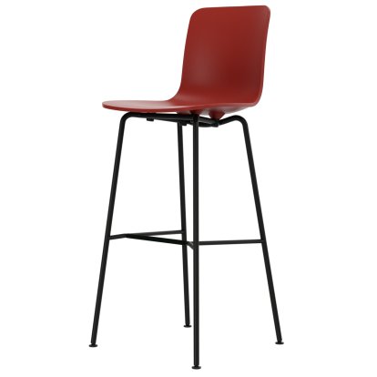 HAL RE Barhocker, Backstein RE, Barvariante: 780 mm, Pulverbeschichtet basic dark