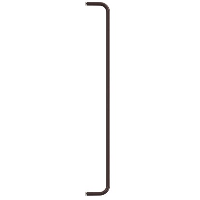 String System Stange, 58 cm, Dunkelbraun