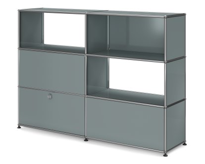 USM Haller Raumteiler Typ 1, Mittelgrau RAL 7005