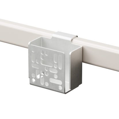 Remote Box Halterung, Cloudy silver