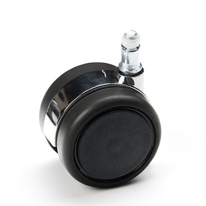 Rolle für S 197 R / S 197 R20, Doppelrolle chrom für S 197 R20 für Teppichboden