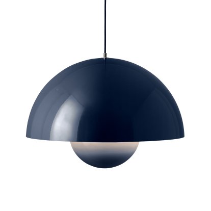 Flowerpot VP2 Pendelleuchte, Steel blue