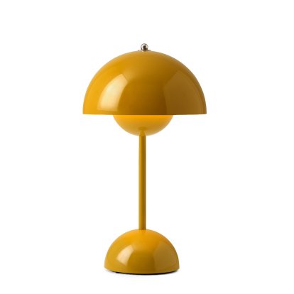 Flowerpot VP9 Akkuleuchte, Mustard