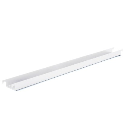 Kabelrinne für Eiermann Tischgestelle, Für Tischgestell 135 cm (Eiermann 2), Weiß