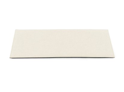 Filzauflage für USM Haller Regal, 75 x 35 cm, Mit Polster, wollweiß