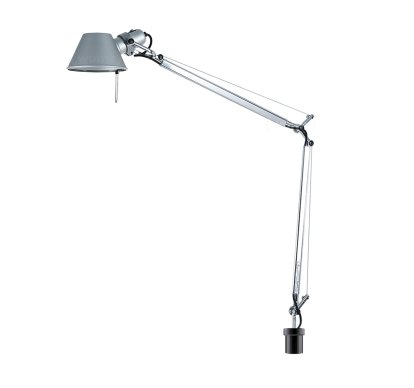 Tolomeo Tischleuchte, Aluminium, mit USM-Haltezapfen für USM Haller Tischbein, LED TW (Tunable White)