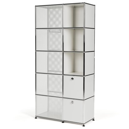 USM Haller Garderobenschrank Typ 3, Lichtgrau RAL 7035
