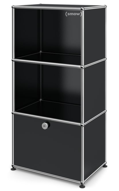 USM Haller Kinder Highboard M, Graphitschwarz RAL 9011