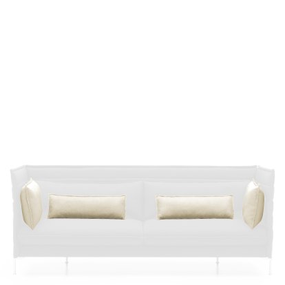 Kissensatz für Alcove Sofa, Für 2-Sitzer, Credo, Crème