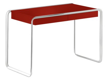 Oblique Schreibtisch K2D, Rot