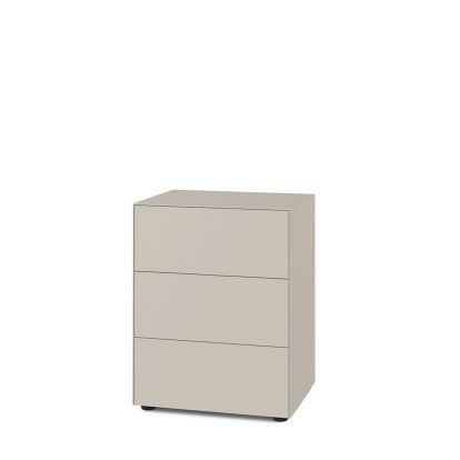Nex Pur Box 2.0 mit Schubkästen, 48 cm, H 75 cm (3 Schubkästen) x B 60 cm, Silk