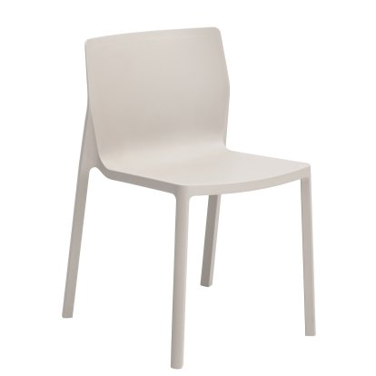 LP Stuhl Recycled, Ohne Armlehnen, Elfenbein